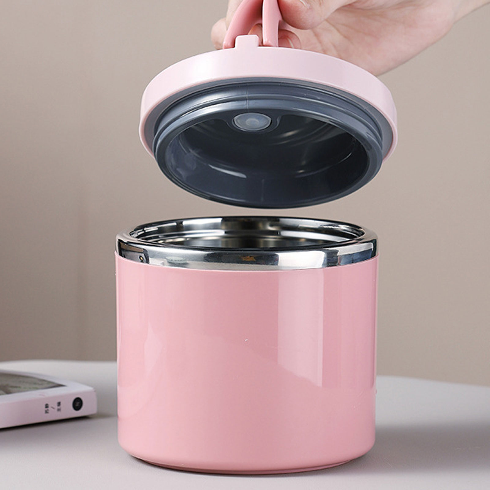 Snacks Food Warmer - 630ml Lunch Box Food Containers Stainless