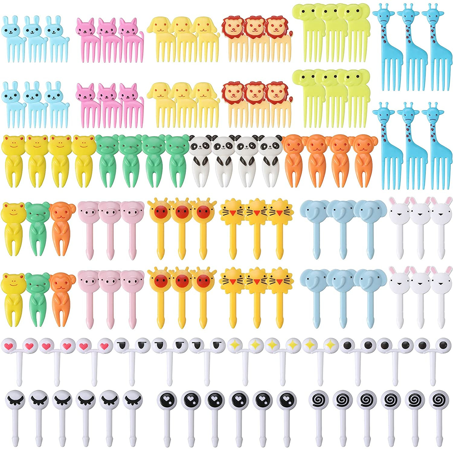 Food Snacks For Kids - Fruit Forks for Children Lunch Box