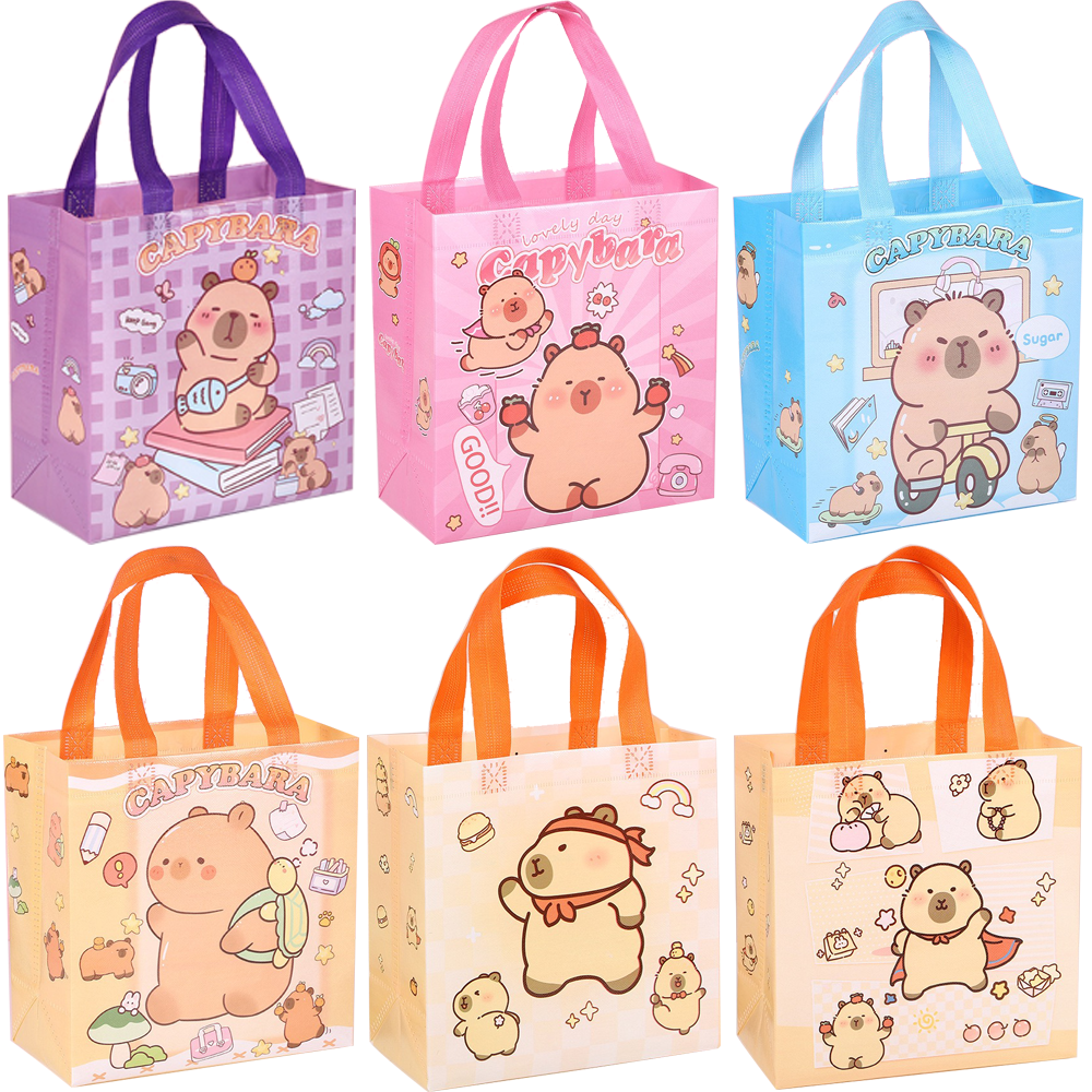 Food Snacks For Party - 10Pcs New Capybara Gift Bag Candy