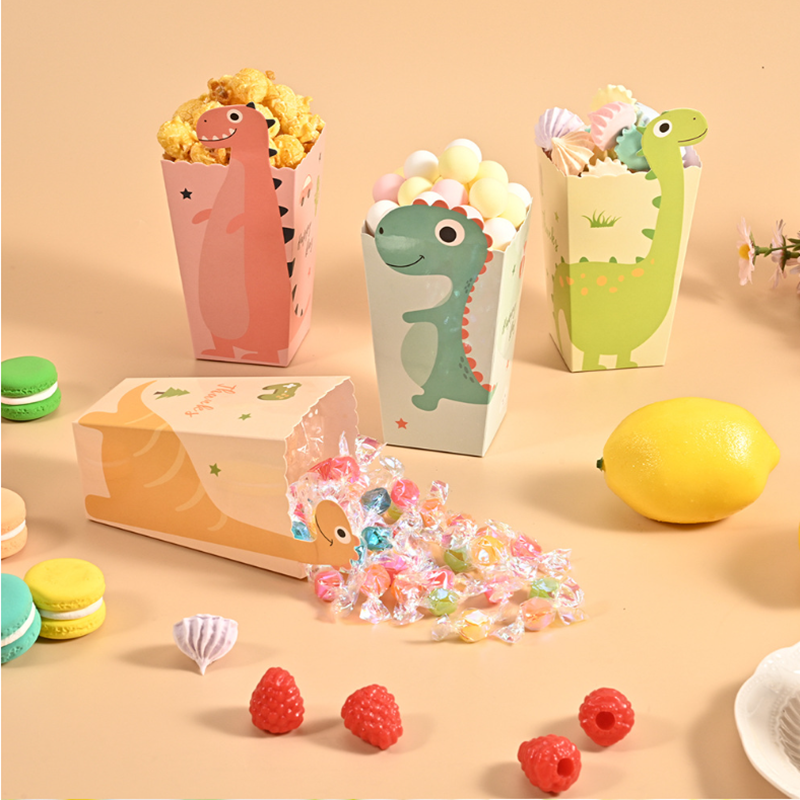 4Pcs Cartoon Dinosaur Boxes Di - Food Snacks For Kids avaliação e preço