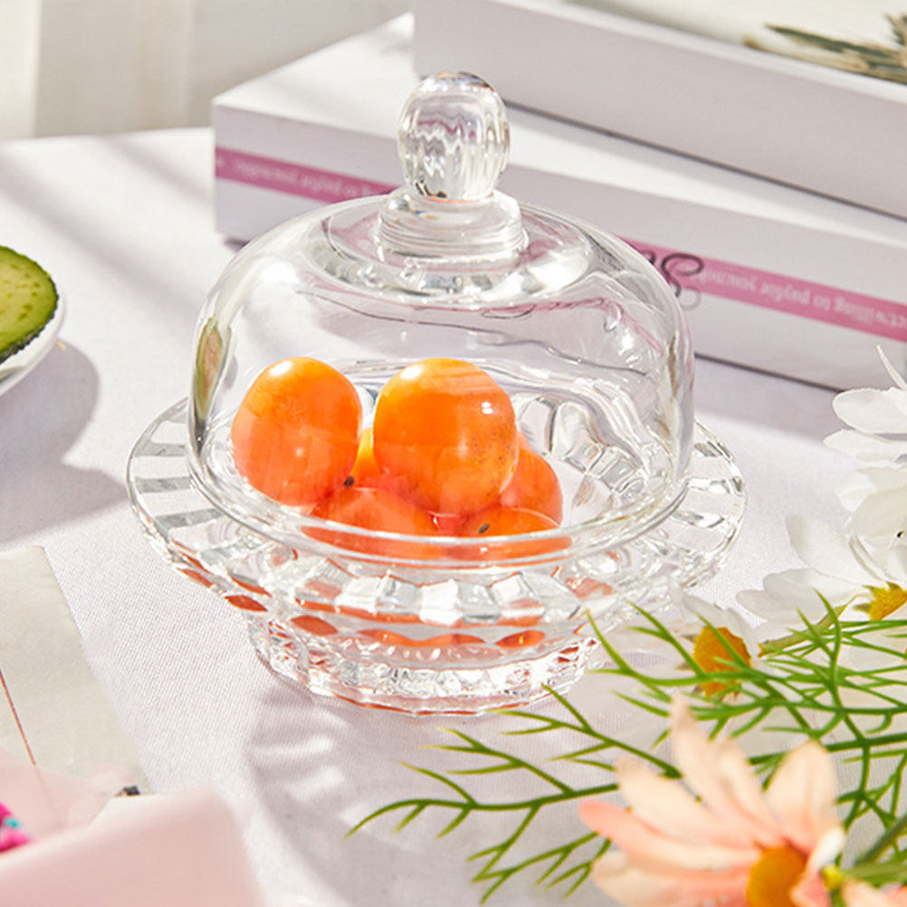 Clear Thick Glass Dessert Bowl - Food Snacks For Party avaliação e preço