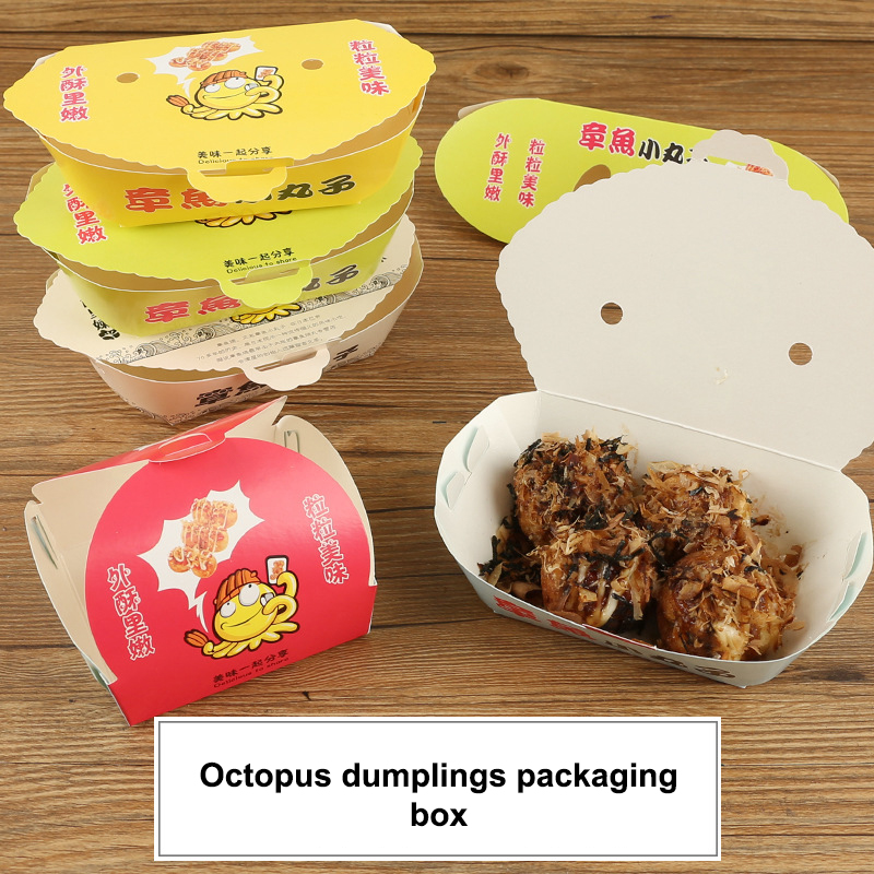 100Pcs Disposable Cartoon Octo - Food Snacks For Party avaliação e preço