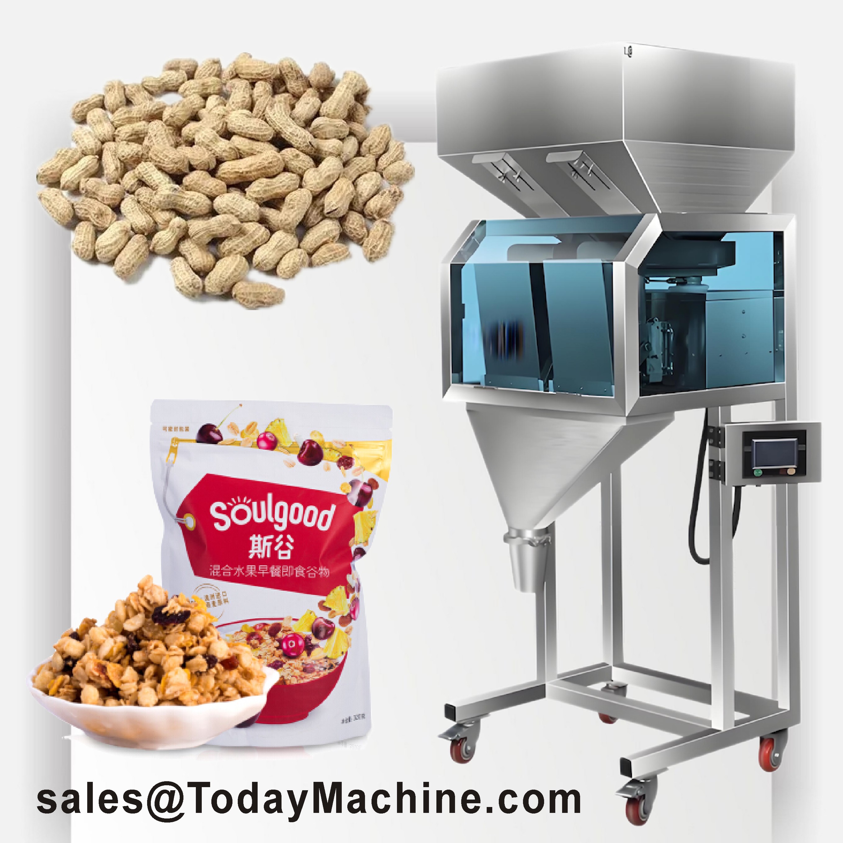 Smart Scale Two Heads Weighing - Dried Fruit Mix avaliação e preço