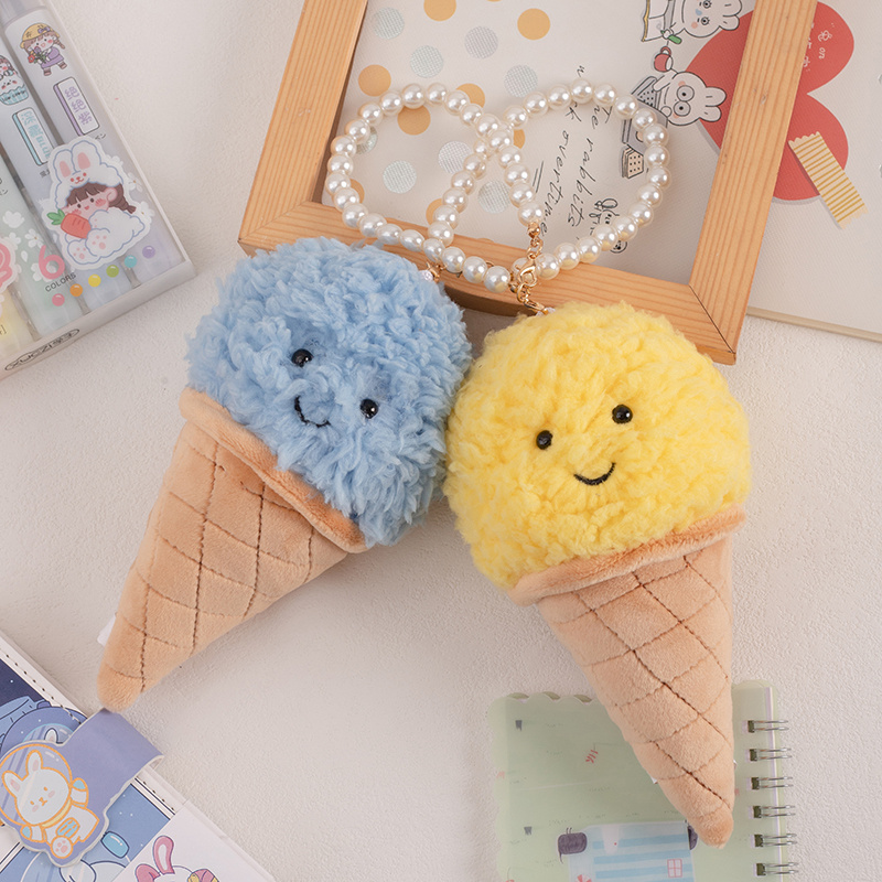 Cute Cartoon Ice cream Plush T - Food Snacks For Kids avaliação e preço