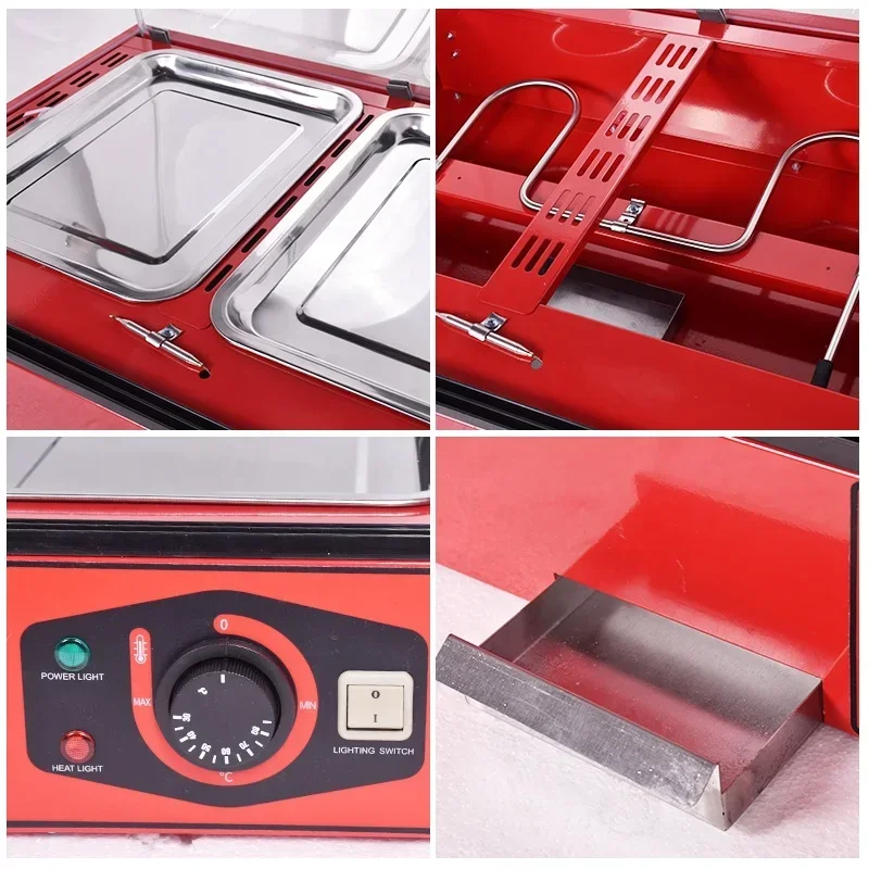 Best Selling 3 Layers Snack Fo - Snacks Food Warmer avaliação e preço