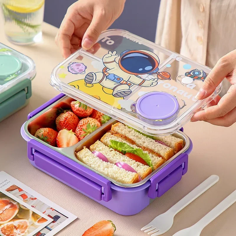 Unicorn Cartoon Bento Lunch Bo - Snacks Food Warmer avaliação e preço