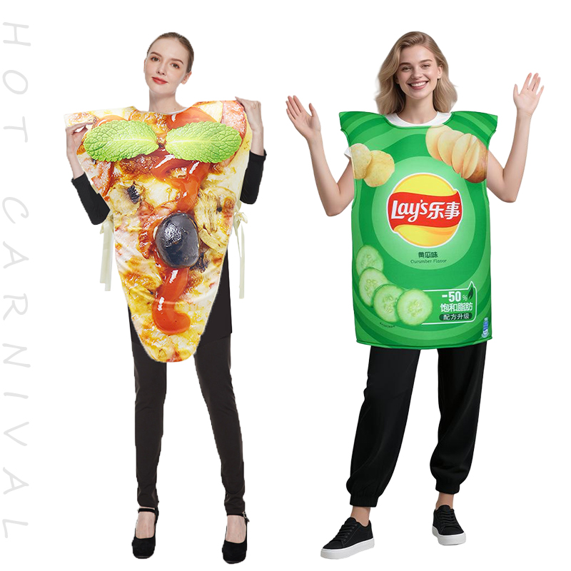 Funny Fancy Food Sponge Suit H - Food Snacks For Kids avaliação e preço