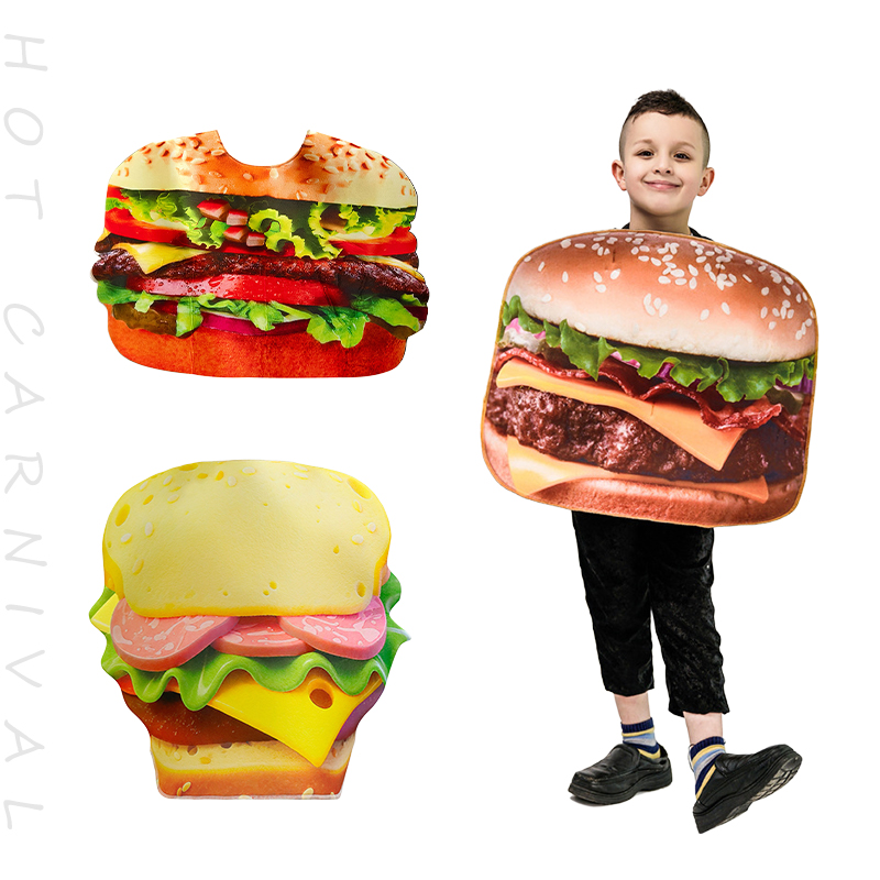 Funny Fancy Food Sponge Suit H - Food Snacks For Kids avaliação e preço
