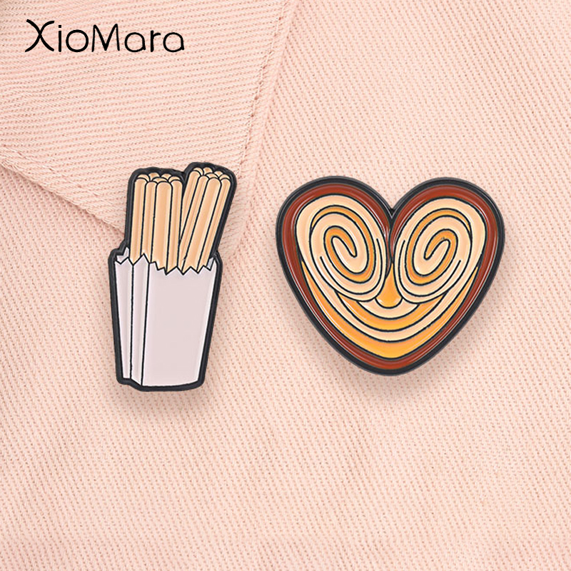 Spanish Food Enamel Pins Delic - Food Lovers Snacks avaliação e preço