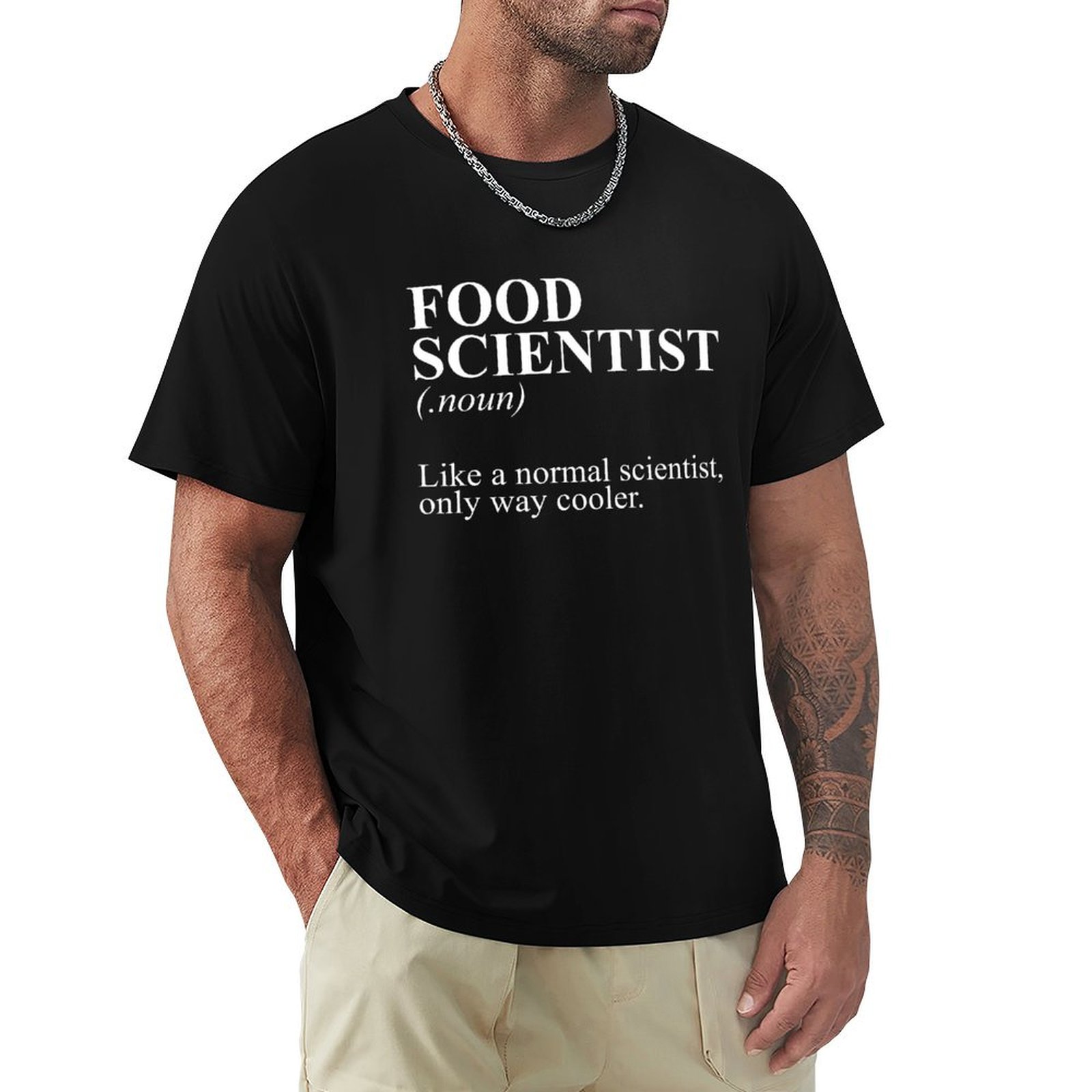 Food Scientist Funny Cooking S - Food Lovers Snacks avaliação e preço