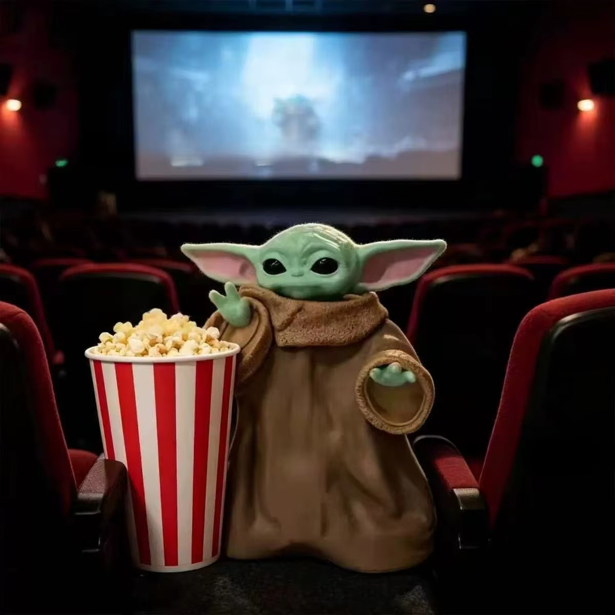 Star Wars Baby Yoda Popcorn Bu - Food Snacks For Kids avaliação e preço