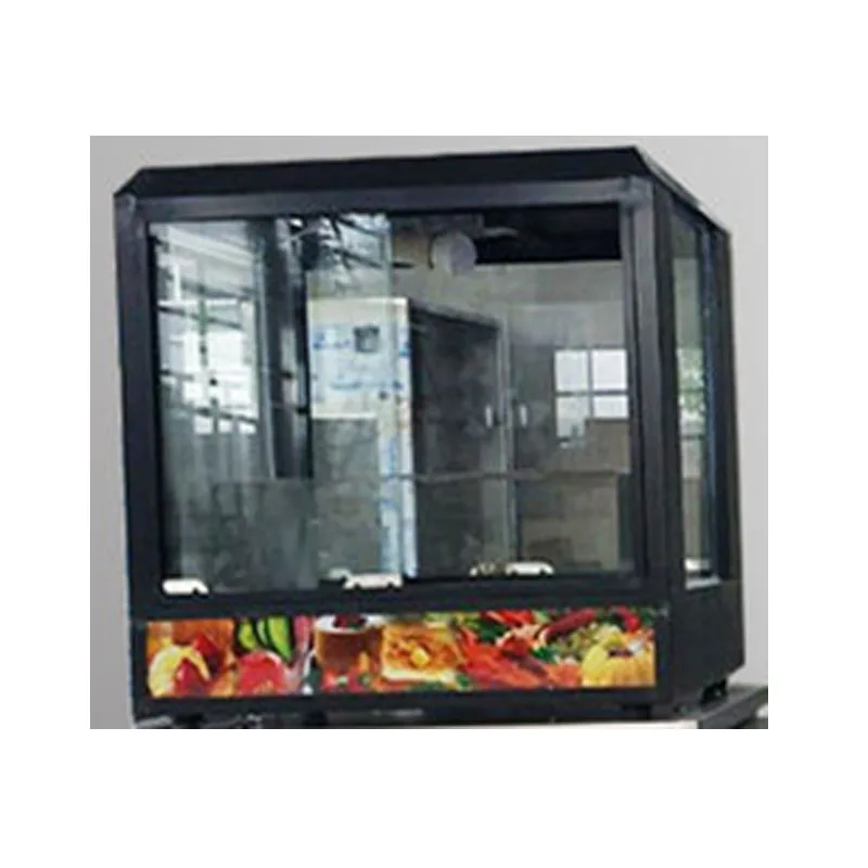 Countertop Full Glass Hot Food - Snacks Food Warmer avaliação e preço