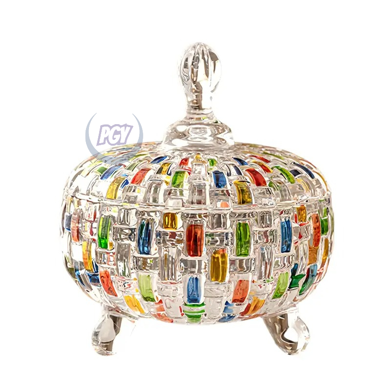 Nordic Glass Candy Jar with Li - Dried Fruit Mix avaliação e preço
