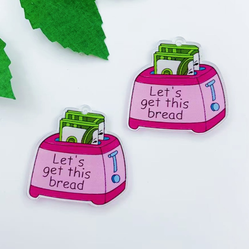 10 pieces of acrylic cartoon c - Food Snacks To Make avaliação e preço