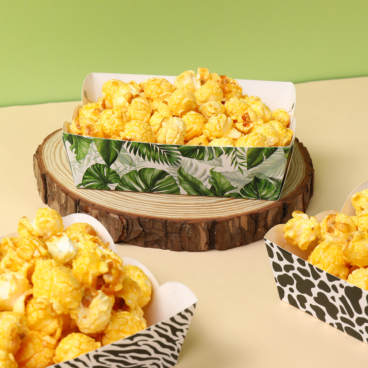 Jungle Animal Mini Snack Trays - Food Snacks For Party avaliação e preço