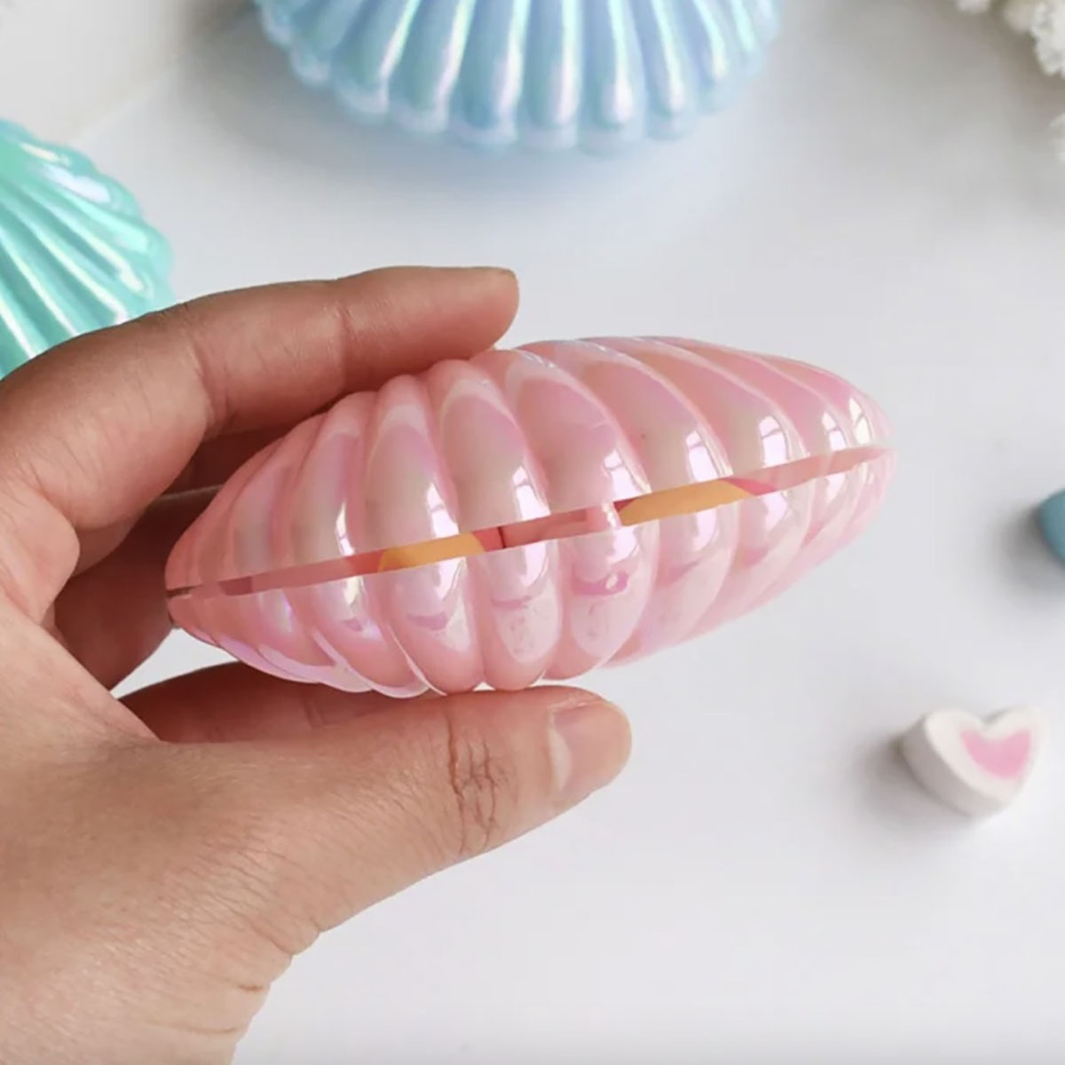 5pcs Shell Candy Gift Box Plas - Food Snacks For Kids avaliação e preço