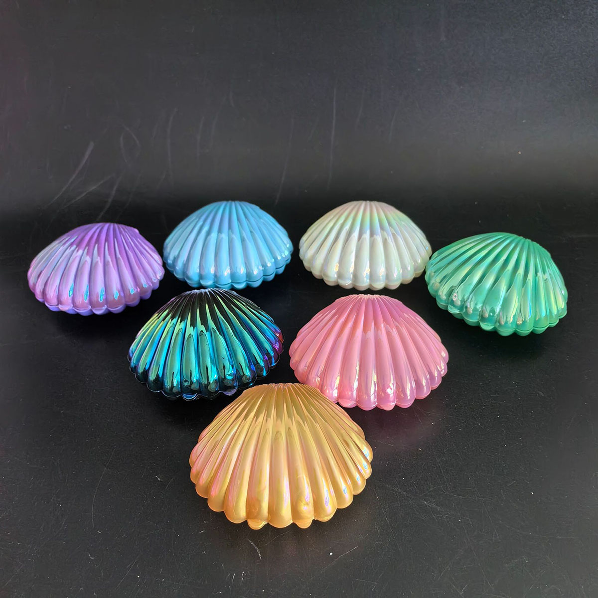 5pcs Shell Candy Gift Box Plas - Food Snacks For Kids avaliação e preço