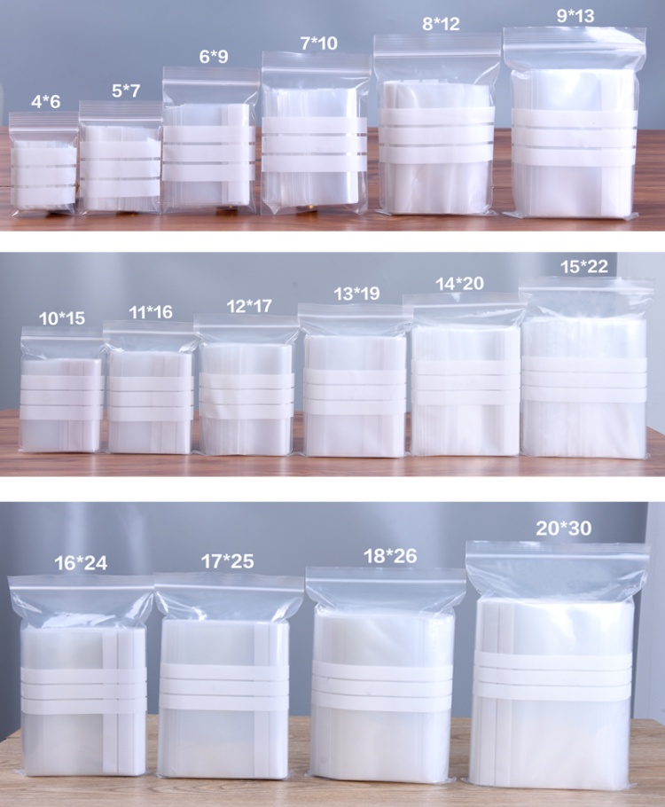 200PCS PE Clear Plastic Writin - Food Snacks For Party avaliação e preço