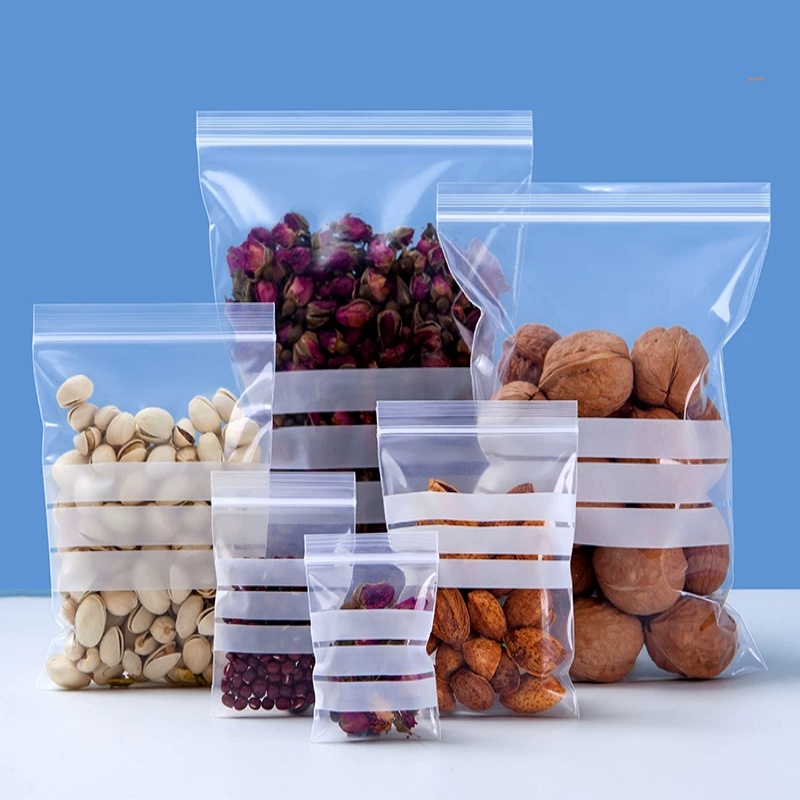 200PCS PE Clear Plastic Writin - Food Snacks For Party avaliação e preço
