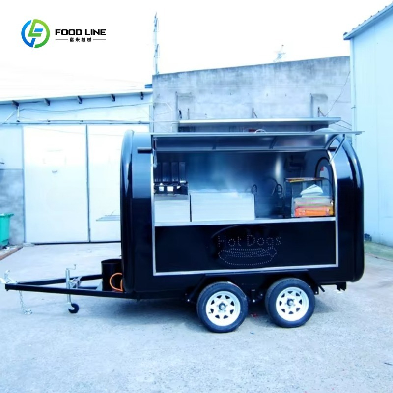Food Trailers Mobile Taco Food - Snacks Food Warmer avaliação e preço