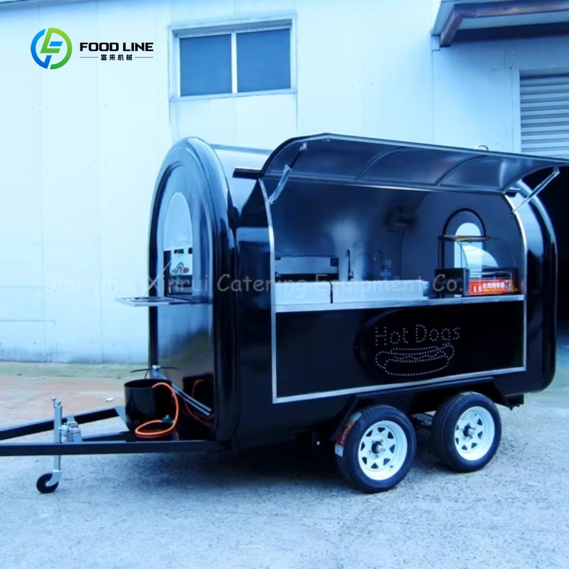 Food Trailers Mobile Taco Food - Snacks Food Warmer avaliação e preço