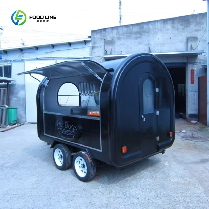 Food Trailers Mobile Taco Food - Snacks Food Warmer avaliação e preço