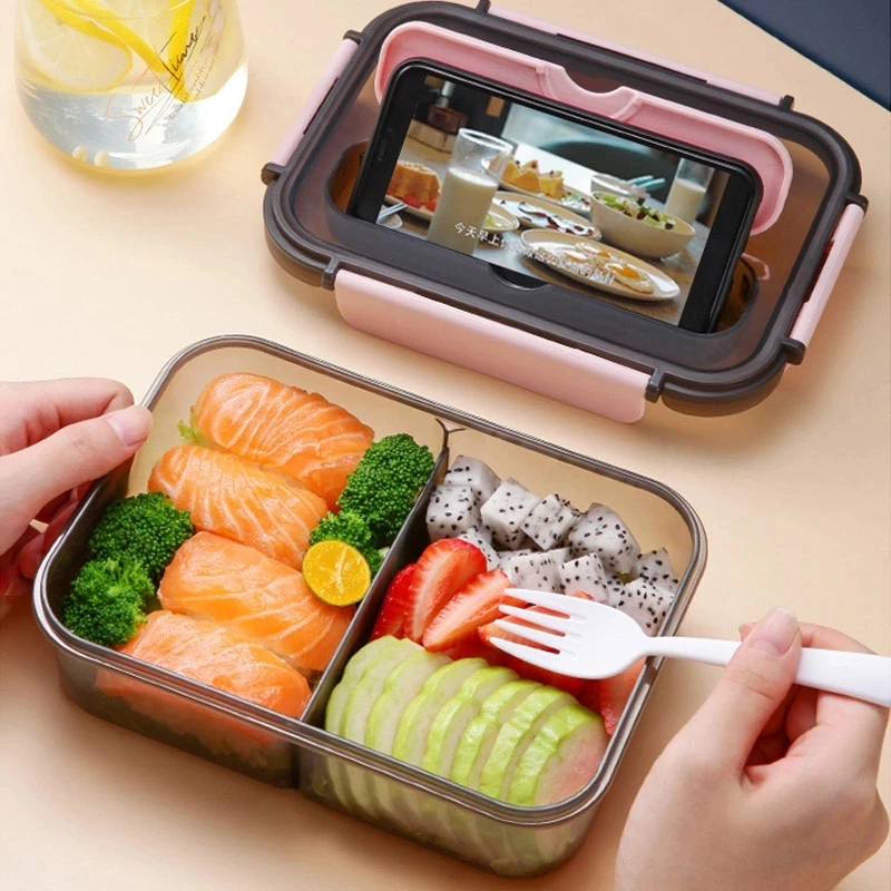 Transparent Lunch Box For Kids - Snacks Food Warmer avaliação e preço