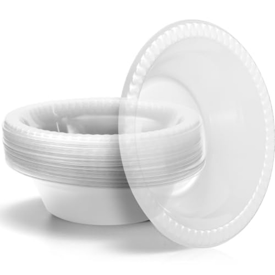 30 Pack 12 oz Disposable Plast - Food Snacks For Party avaliação e preço