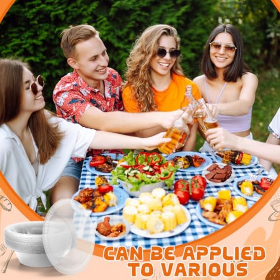 30 Pack 12 oz Disposable Plast - Food Snacks For Party avaliação e preço