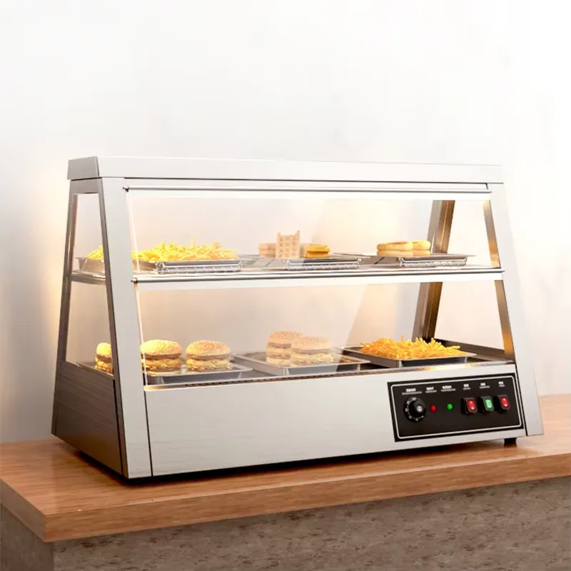 Stainless Steel Countertop Chi - Snacks Food Warmer avaliação e preço