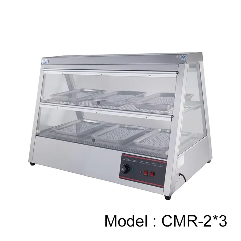 Stainless Steel Countertop Chi - Snacks Food Warmer avaliação e preço