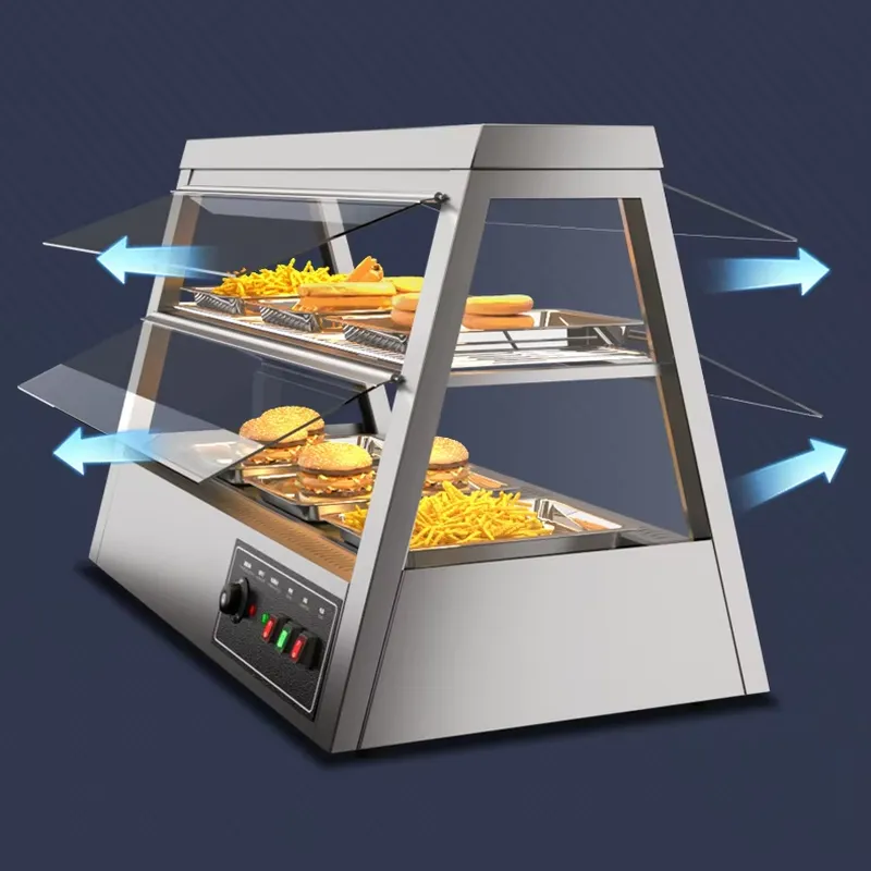 Stainless Steel Countertop Chi - Snacks Food Warmer avaliação e preço