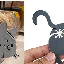 2pcs 3D Cat Butt Bread Bag Cli - Food Lovers Snacks avaliação e preço