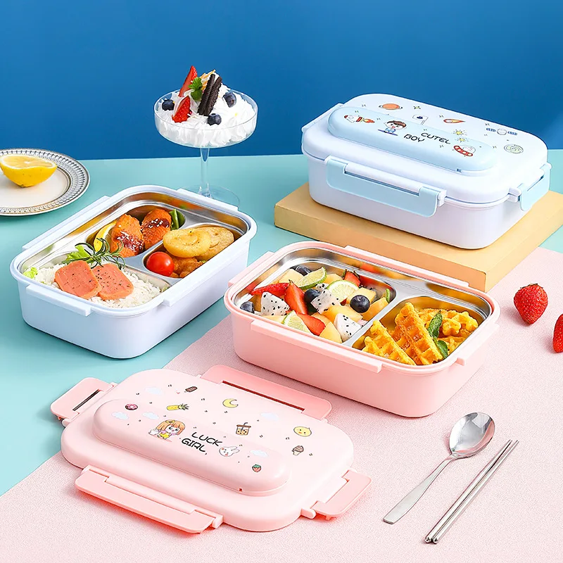 304 Stainless Steel Kids Lunch - Food Snacks For Kids avaliação e preço