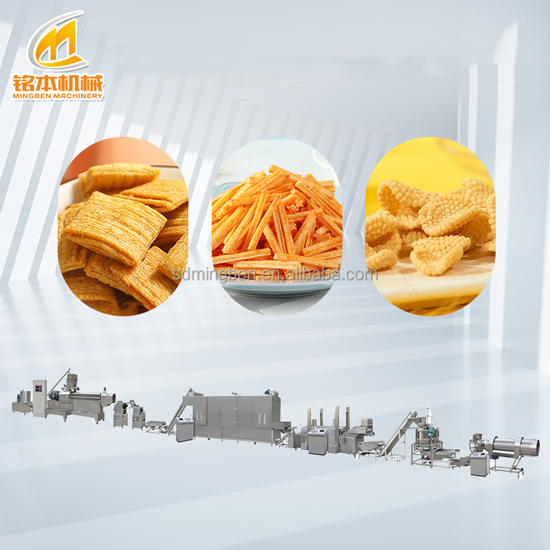 Extruded Automatic Fried 3d Pe - Food Snacks To Make avaliação e preço