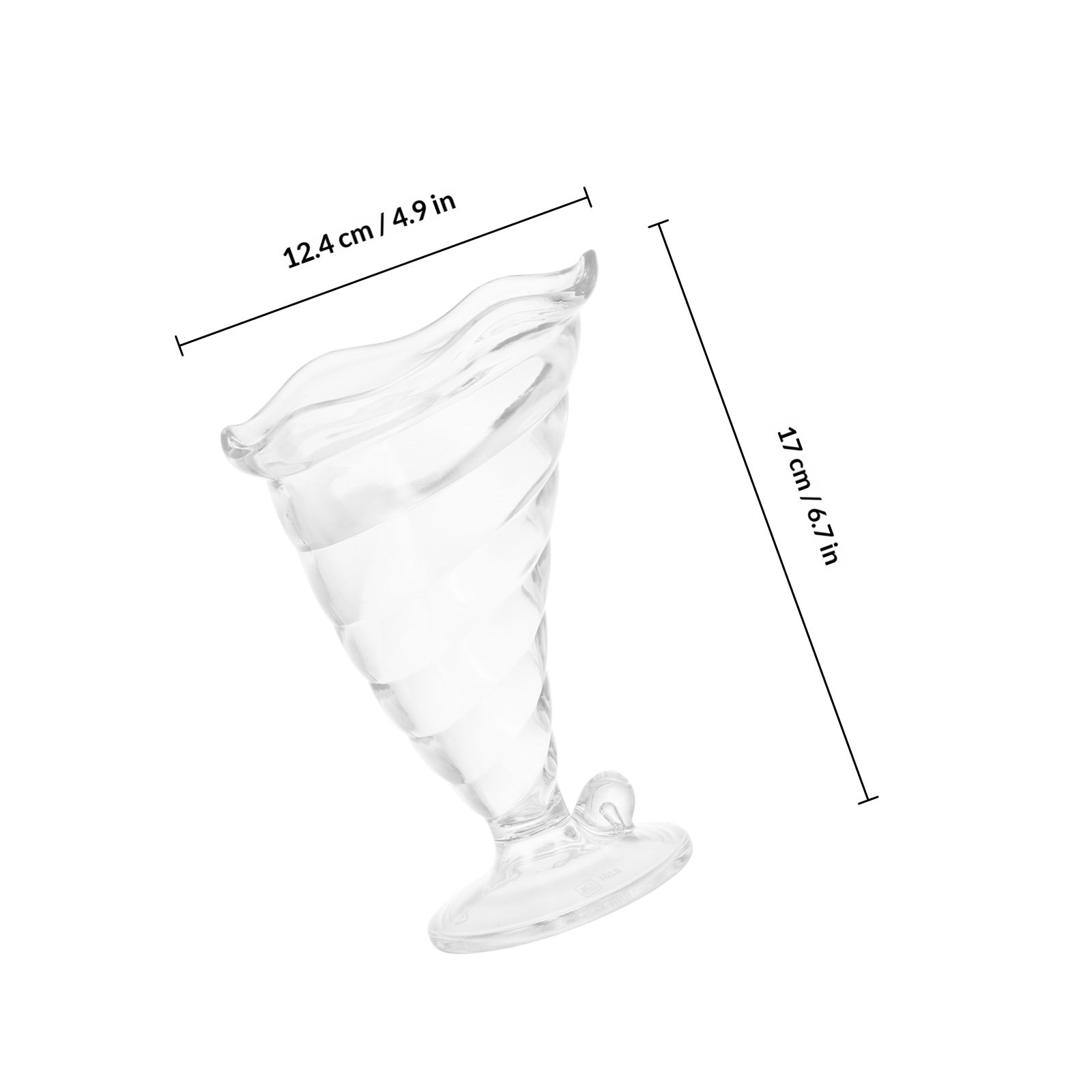 340Ml Transparent Dessert Cup  - Food Snacks For Party avaliação e preço