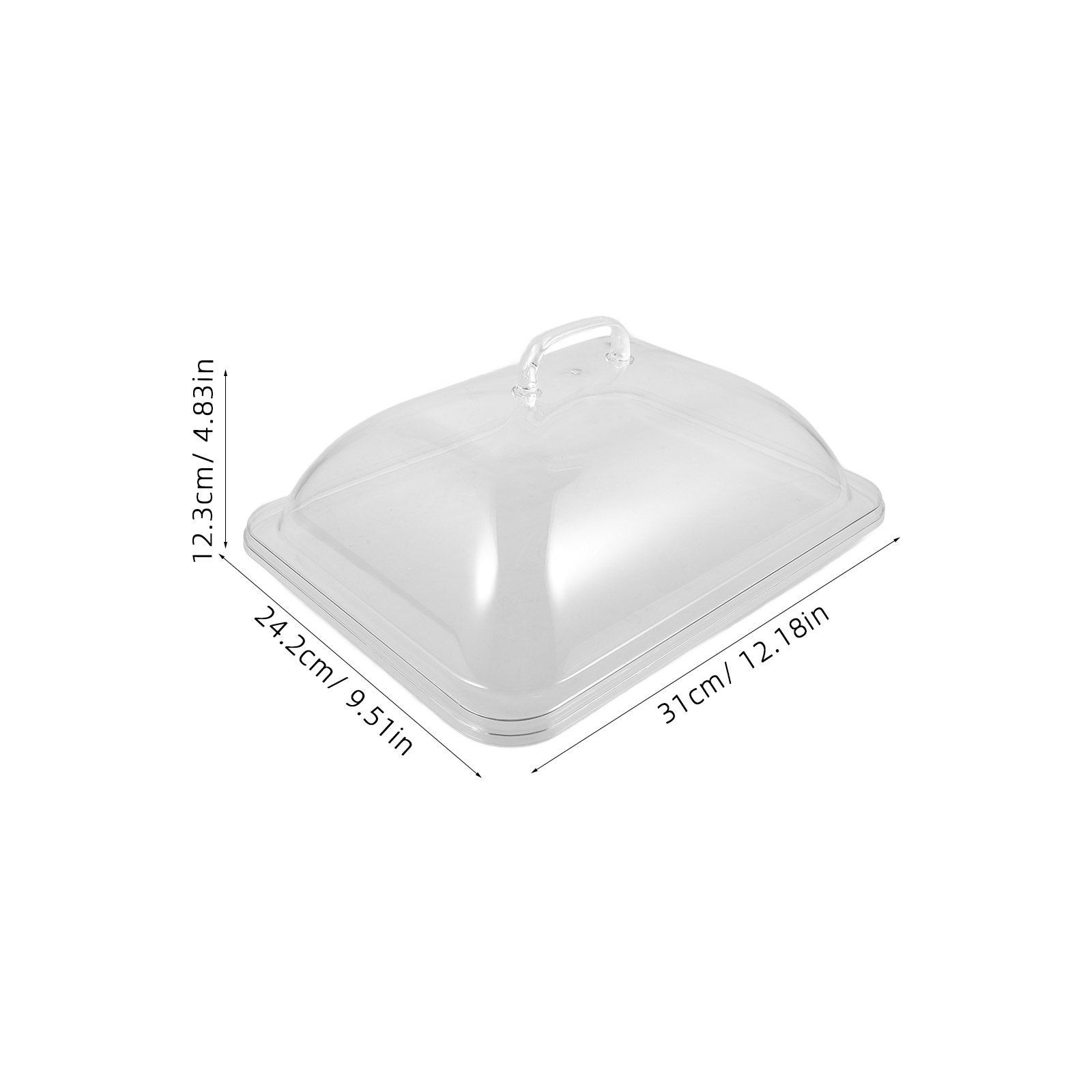 Clear Acrylic Cake Dome Cover  - Food Snacks For Party avaliação e preço