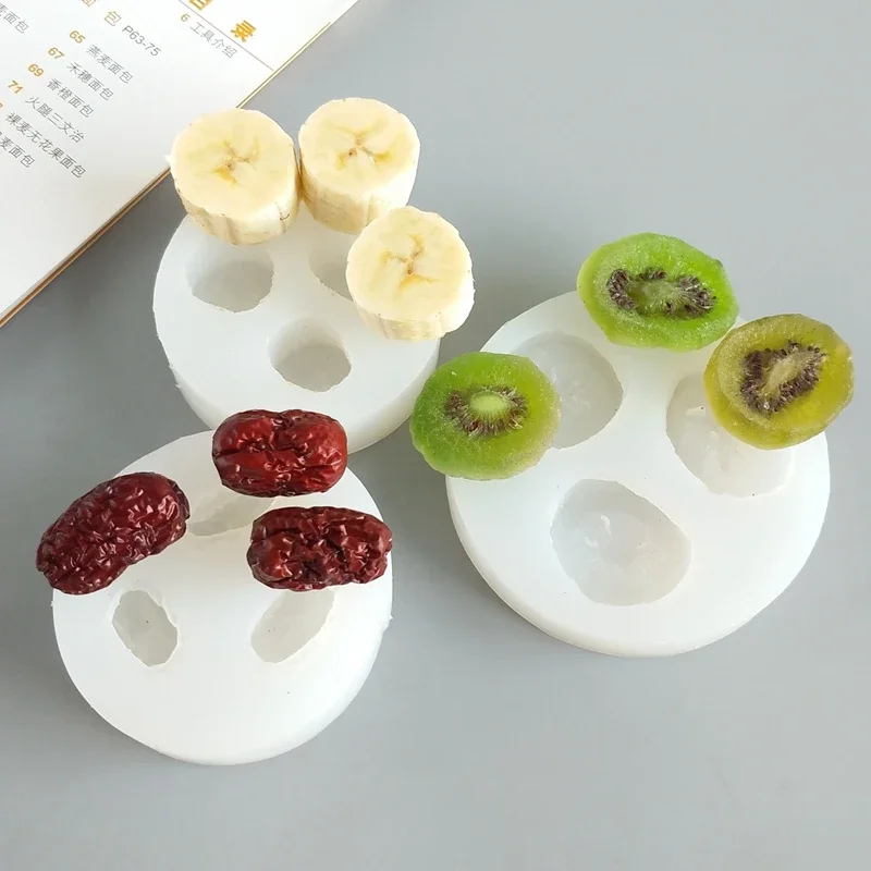 3d Fruit Silicone Molds Banana - Dried Fruit Mix avaliação e preço