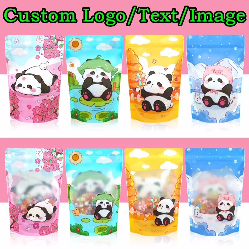 100PCS Aluminum Foil Stand-up  - Food Lovers Snacks avaliação e preço
