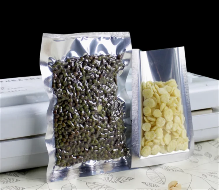 100 Pack Silver Glossy Flat Po - Food Snacks For Party avaliação e preço