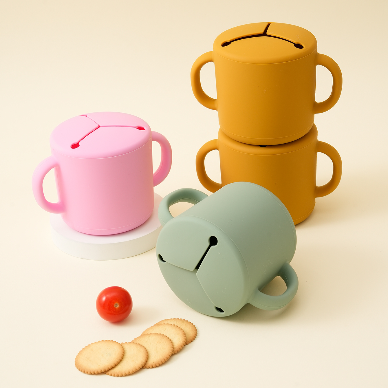 Color Kids 1PCS Silicone Baby  - Food Snacks For Kids avaliação e preço