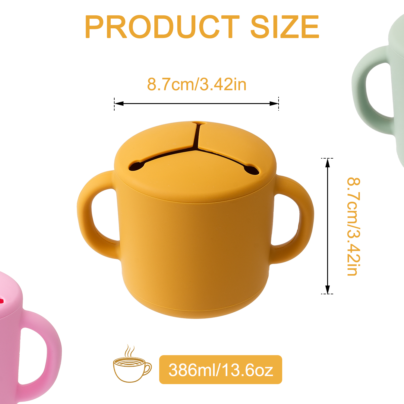 Color Kids 1PCS Silicone Baby  - Food Snacks For Kids avaliação e preço