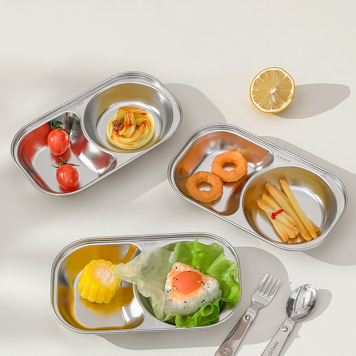 WORTHBUY 304 Stainless Steel M - Food Snacks For Kids avaliação e preço